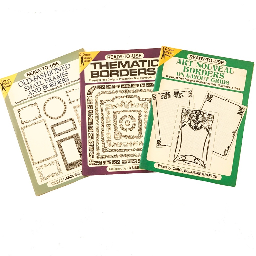 BORDER DESIGN BOOKS